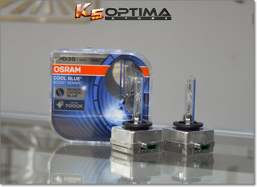 D2S OSRAM Cool Blue Boost Xenarc 35W 6000K Xenon HID Bulb