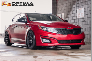 New "Kia" Logo Oval Style Emblem Sets