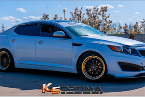 Lowered Kia Optima Springs D2