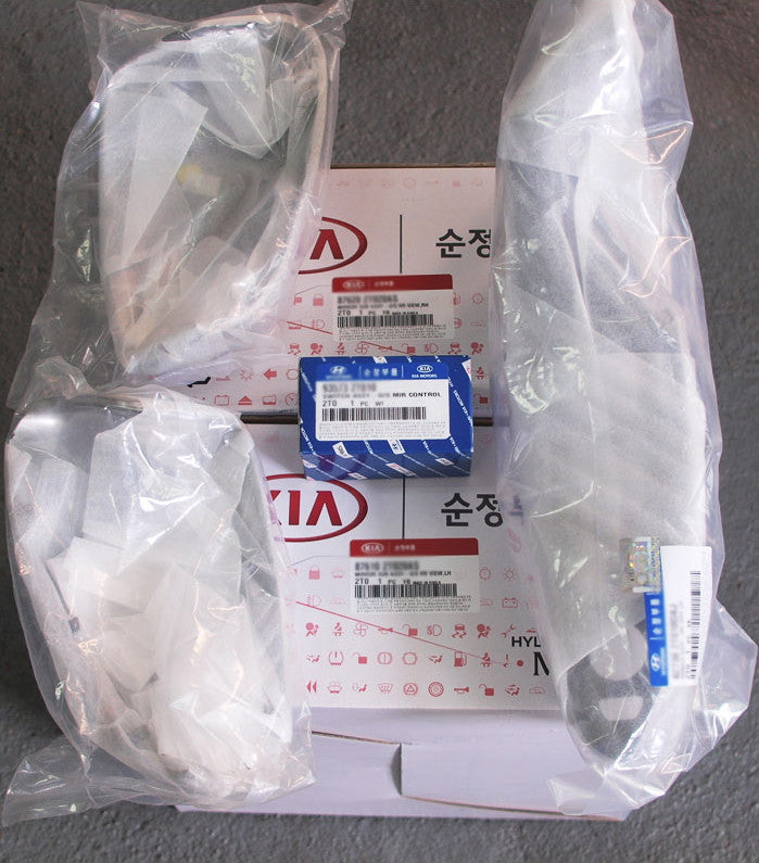 Power folding mirror conversion kit