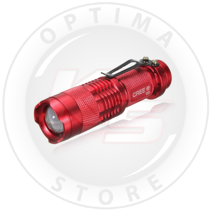 250 Lumen CREE LED Flashlight (Adjustable Focus Zoom)