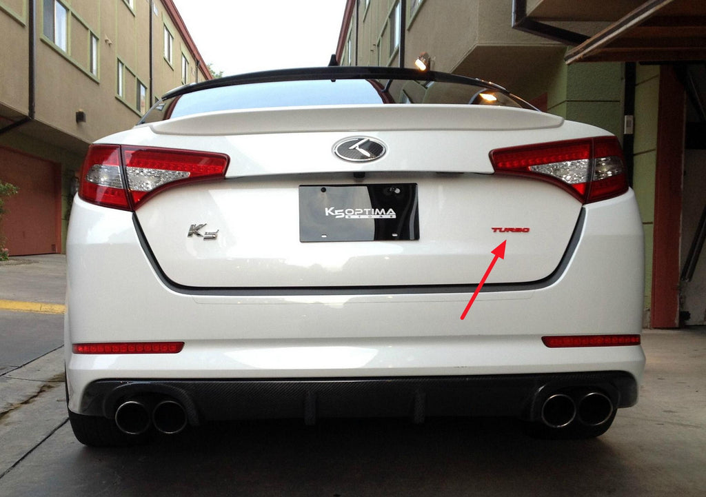 Kia Optima Emblems