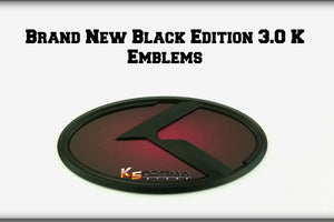 black edition 3.0 k emblems