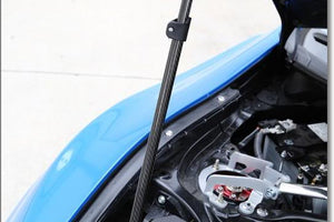 Carbon fiber hood prop