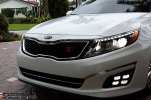 Kia Optima turbo emblems