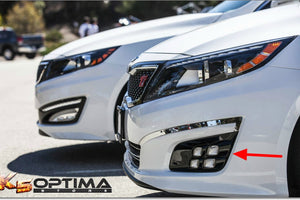 2014 2015 Kia Optima Dual Color Quad LED Fog Lights K5 Optima